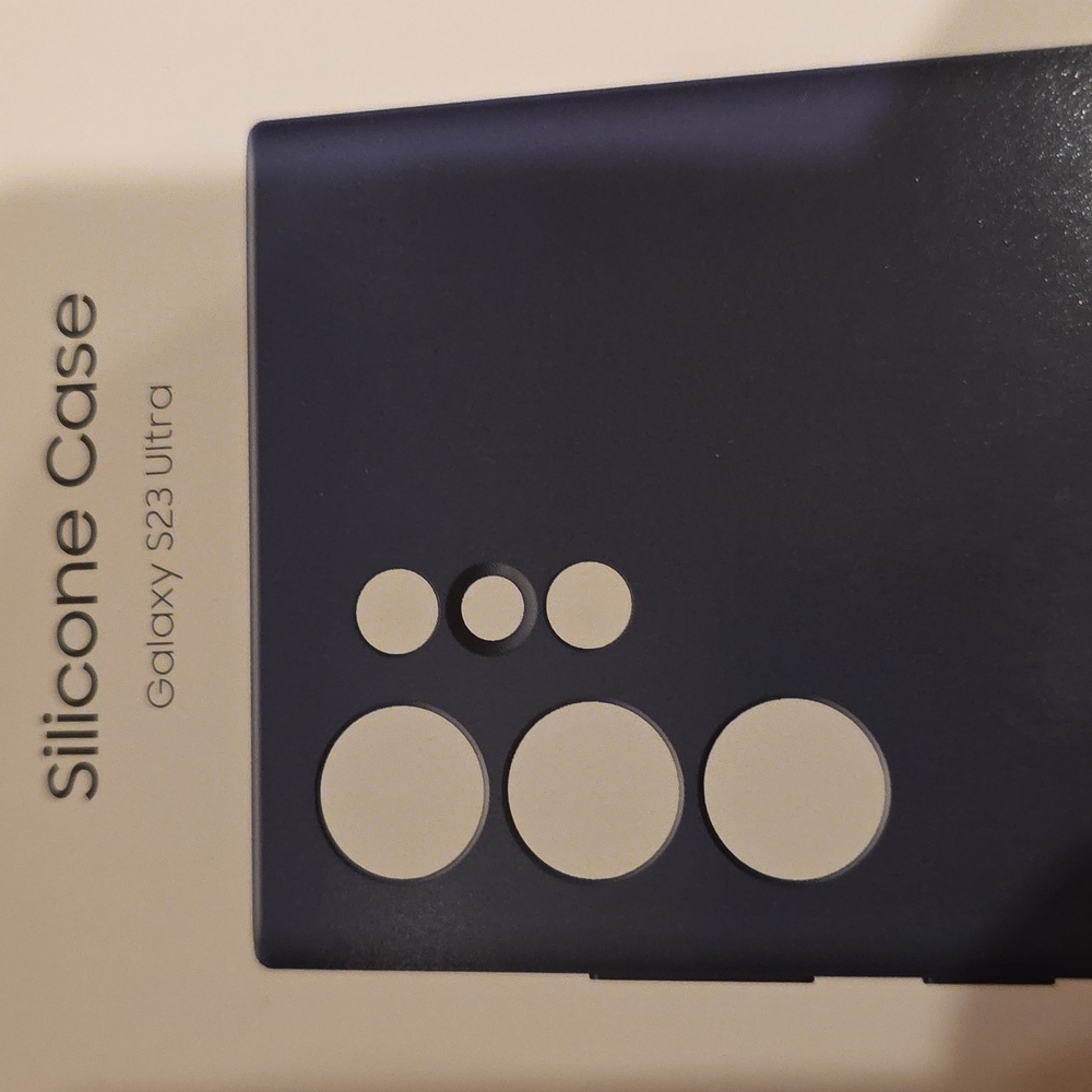 Samsung Galaxy S23 Ultra Silicone Case - Dark Blue